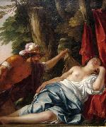 BLANCHARD, Jacques Mars and the Vestal Virgin painting
